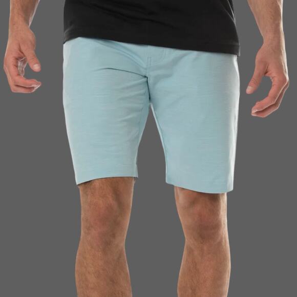 Travis Mathew SwitchBacks Short Blue Petit Four Size 42 NWT 1MW200 - Picture 1 of 9